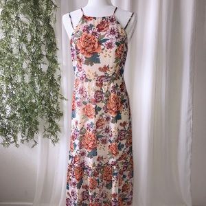 Floral maxi dress